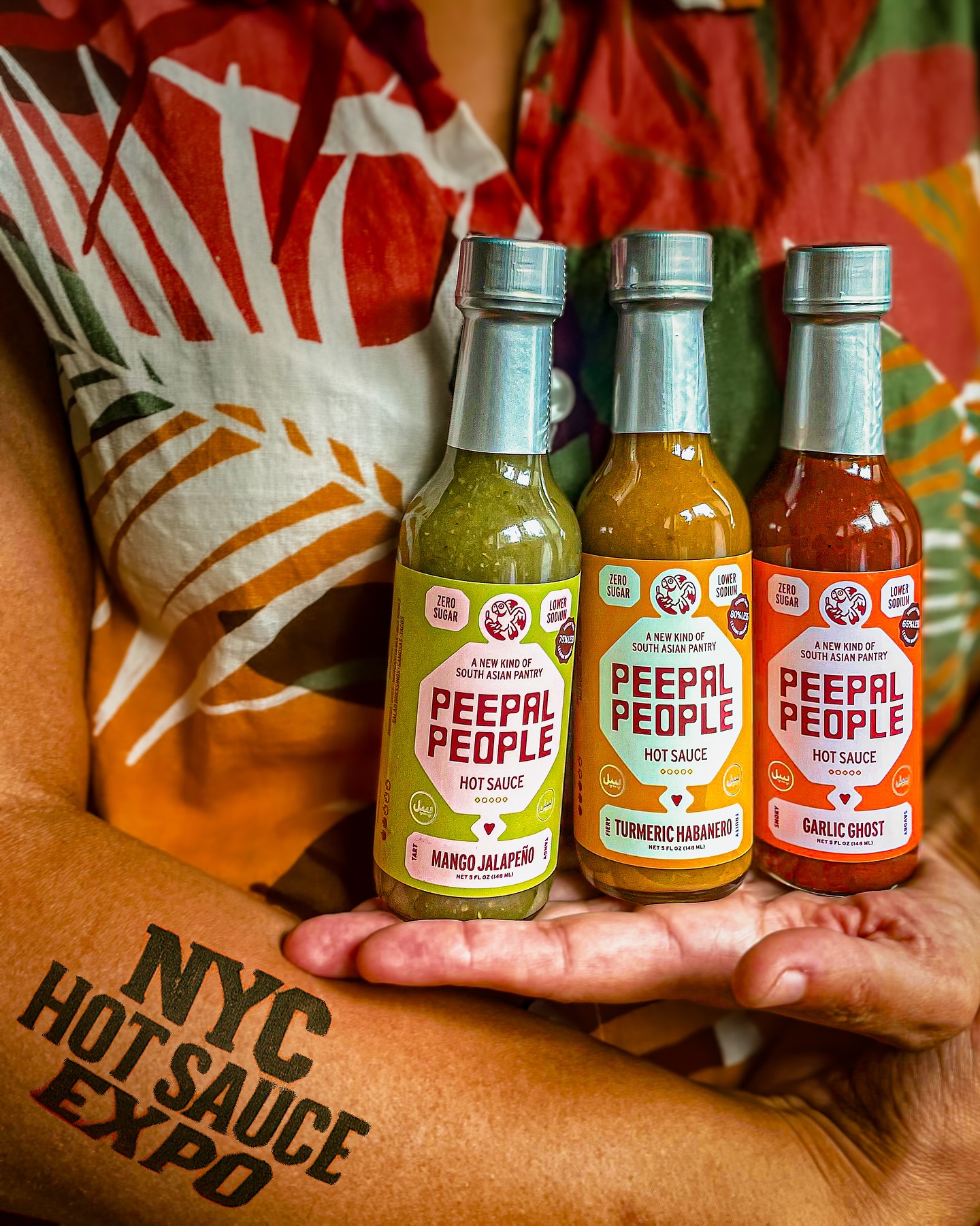 Instagram post with the caption: BIG NEWS ‼️ @peepalpeople is vending at the NYC Hot Sauce Expo @...